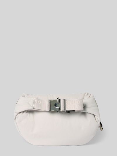 STUDIO BERLIN Bauchtasche mit Label-Badge Modell 'SPANDAU' Hellgrau 4