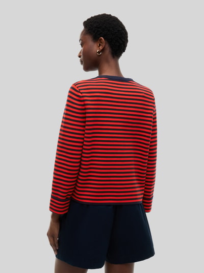 Tommy Hilfiger boxy fit gebreid jack van puur katoen Rood - 5