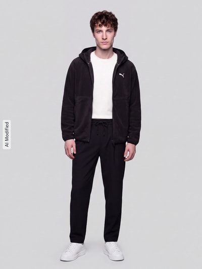 PUMA Performance Regular Fit Sweatjacke mit Kapuze Black 1
