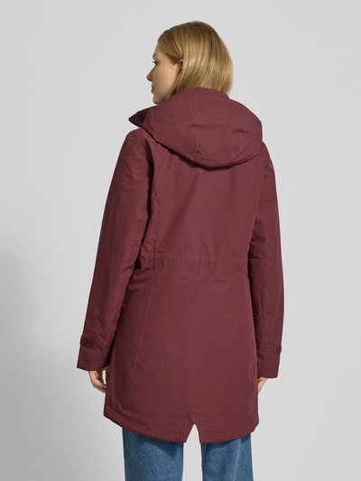 Didriksons Parka mit abnehmbarer Kapuze Modell 'INDRA' Bordeaux 5