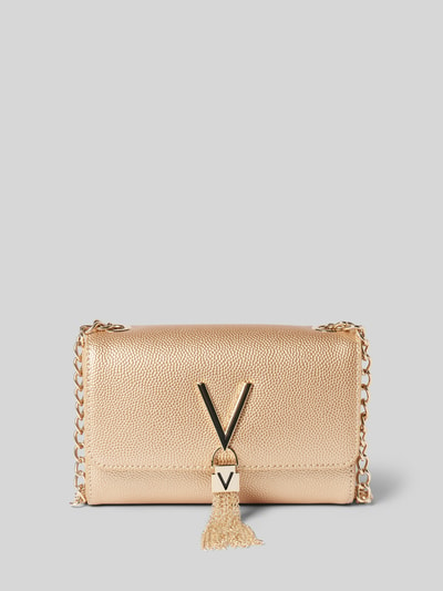 VALENTINO BAGS Handtas met labelapplicatie, model 'DIVINA' Goud gemêleerd - 1