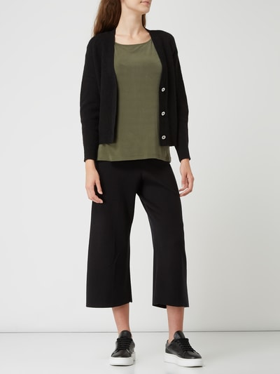 CK Calvin Klein Cardigan mit Alpaka-Anteil Black 1