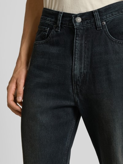 Levi's® Loose Straight Fit Jeans mit Eingrifftaschen Modell '565' Dunkelgrau 3