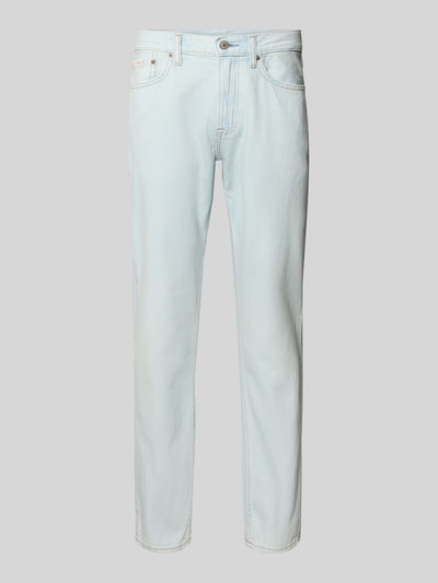 Calvin Klein Jeans Straight Leg Jeans im 5-Pocket-Design Hellblau 2