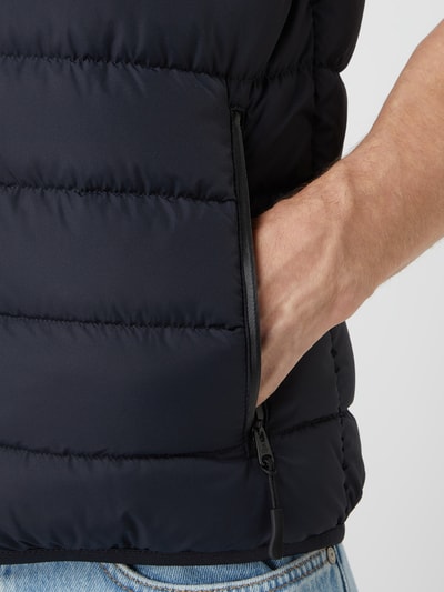 Marc O'Polo Gewatteerde bodywarmer met ritszakken  Donkerblauw - 3