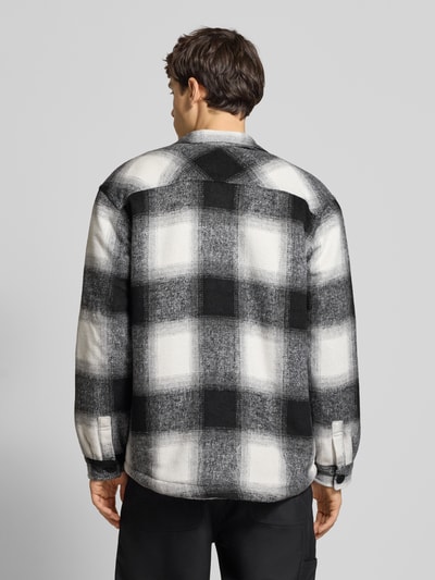 Redefined Rebel Regular Fit Hemdjacke mit Kentkragen Modell 'Rian' Black 5