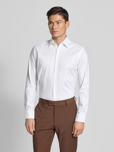 BOSS Regular Fit Businesshemd aus reiner Baumwolle Weiss 4