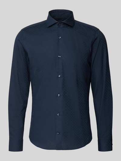 JOOP! COLLECTION Slim Fit Businesshemd mit Haifischkragen Marine 2