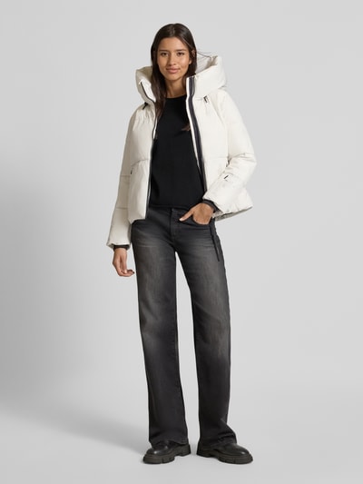 khujo Gewatteerd jack met ritszakken, model 'AUDREY MATT' Offwhite - 1