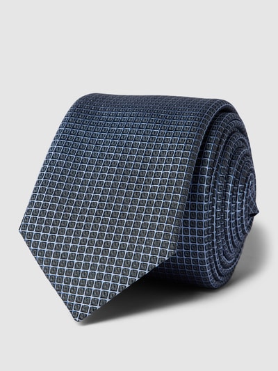 HUGO Krawatte mit Allover-Muster Modell 'Tie' (6 cm) Hellblau 1