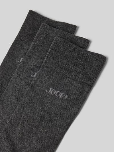 JOOP! Collection Socken mit Label-Detail im 3er-Pack Anthrazit 2