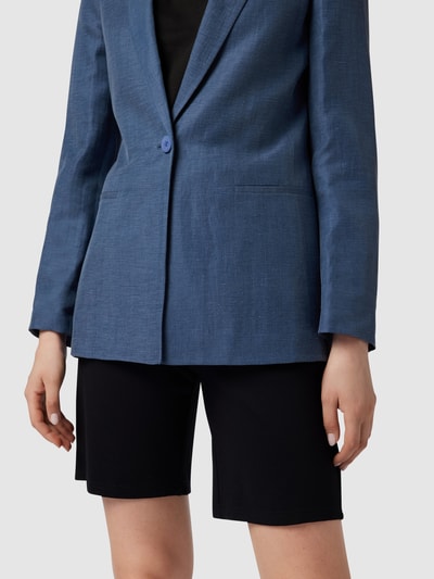 HUGO Blazer van linnenmix, model 'Asella' Blauw - 3