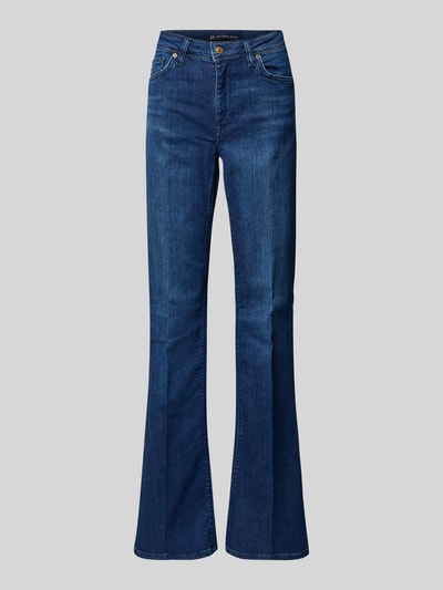 Raffaello Rossi Jeansy rozkloszowane z 5 kieszeniami Ciemnoniebieski 2