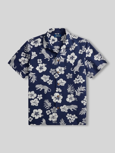 Polo Ralph Lauren Regular Fit Freizeithemd aus reiner Baumwolle Dunkelblau 2