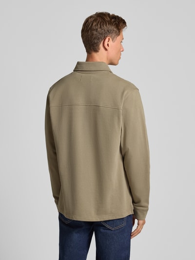 Wood Wood Koszulka polo o kroju regular fit z kieszenią na piersi model ‘Andrew’ Jasnobrązowy 5