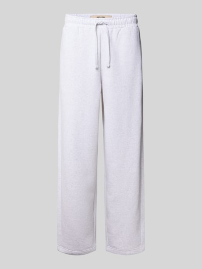 Only & Sons Regular Fit Sweatpants aus Baumwoll-Mix Modell 'CERES' Hellgrau Melange 2