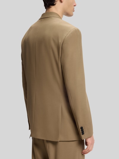 HUGO Regular Fit Sakko mit Viskose-Anteil Modell 'Karlo243X' Beige 6