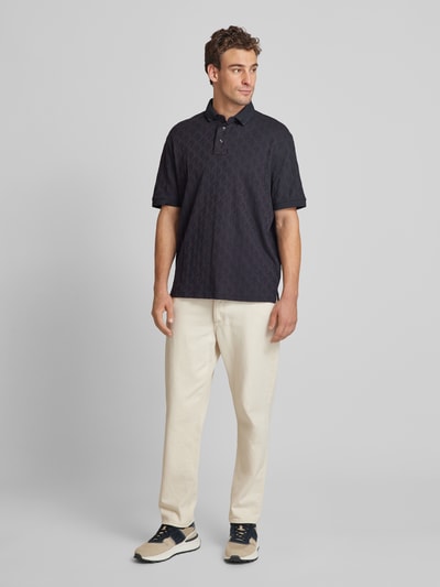 ARMANI EXCHANGE Poloshirt mit Label-Details Marine 1