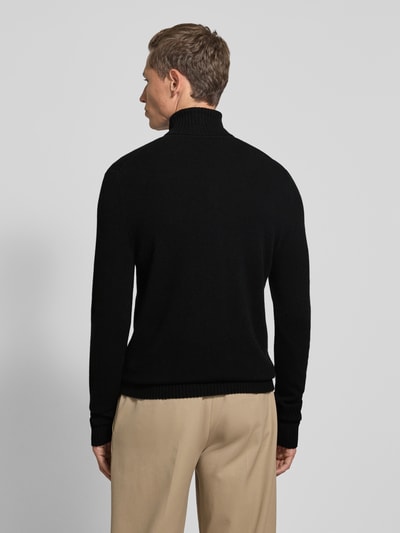 FTC-Cashmere Kaschmirpullover mit Rollkragen Black 5