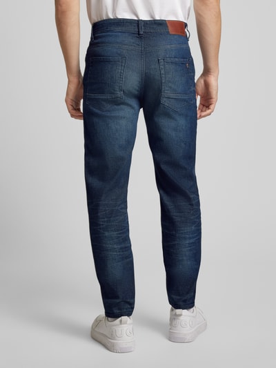 BOSS Orange Jeans met 5-pocketmodel, model 'TABER' Donkerblauw - 5