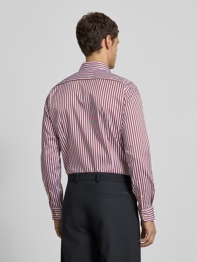 Jake*s Regular Fit Business-Hemd mit Kentkragen Rostrot 5