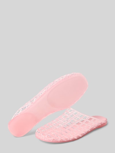BIANCO Clogs in semitransparentem Design Pink 4