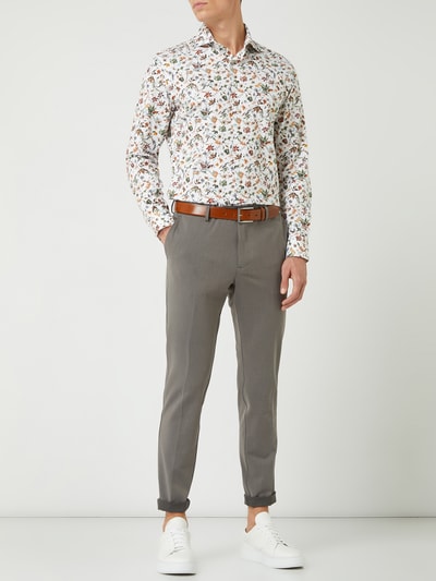 BOSS Pantalon met stretchgehalte Taupe - 1