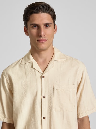 Jack & Jones Premium Vrijetijdsoverhemd met reverskraag, model 'LUKE' Lichtgrijs - 3