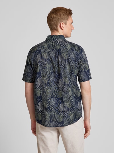 Tom Tailor Koszula casualowa z kwiatowym wzorem Granatowy 5