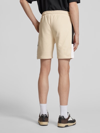 Ellesse Sweatshorts met labelstitching, model 'TURI' Offwhite - 5