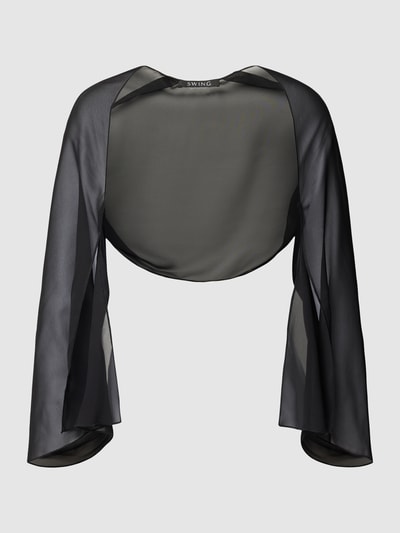 SWING Cocktailjacke im semitransparenten Design Black 2