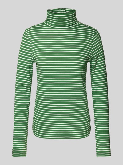 Marc O'Polo Denim Longsleeve mit Rollkragen Grass 2