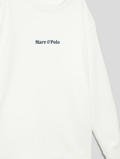 Marc O'Polo Sweatshirt mit Label-Print Offwhite 2