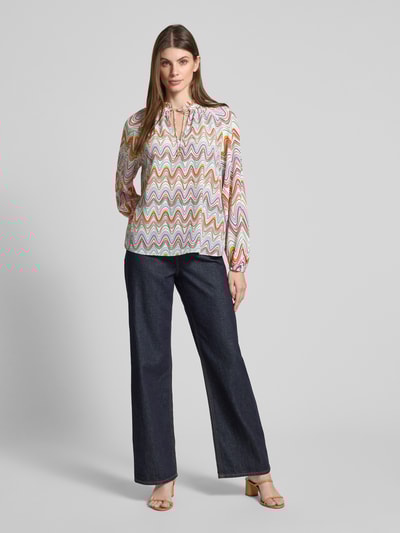 Herzensangelegenheit Relaxed Fit Bluse aus reiner Seide Pink 1