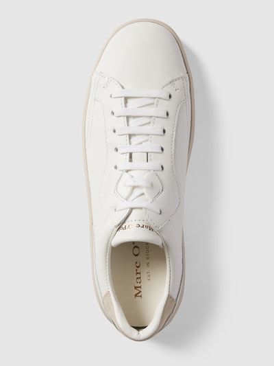 Marc O'Polo Sneakers met labeldetails Wit - 5