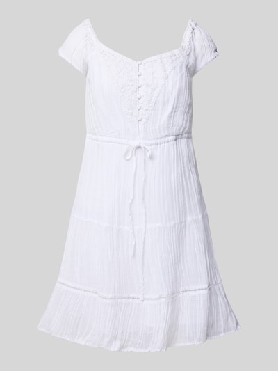 Guess Minikleid mit Square-Neck-Ausschnitt Weiss 2