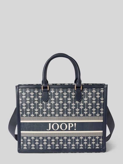 JOOP! Handtasche mit Label-Schriftzug Modell 'mazzolino catena aurelia' Marine 2