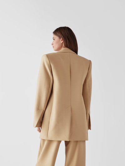 The Mannei Blazer mit Reverskragen Beige 5