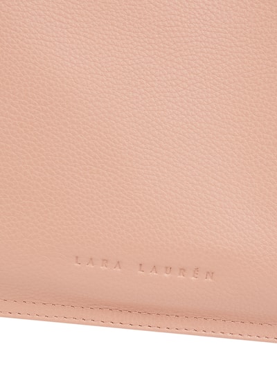 Lara Lauren Crossbody Bag aus Leder Modell 'Banu' Rose 3