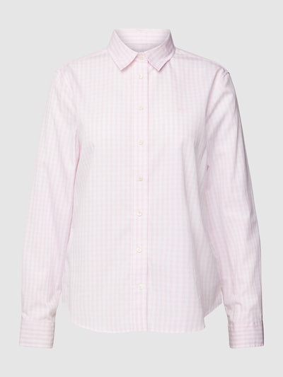 Gant Blouse met vichy-ruit Roze - 2