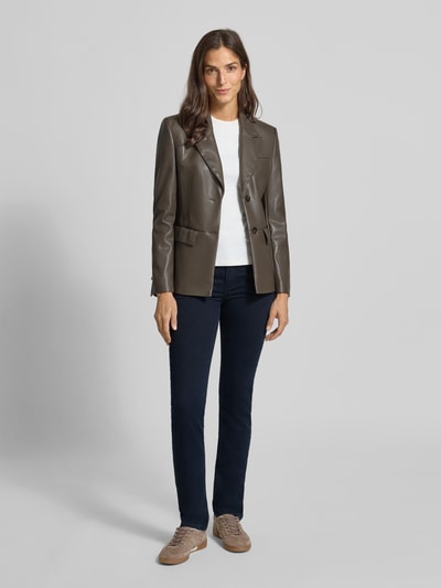 Angels Slim Fit Jeans im 5-Pocket-Design Modell 'CICI' Marine 1