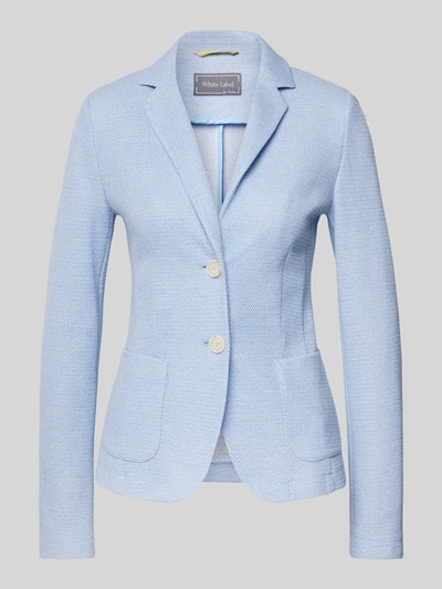 WHITE LABEL Blazer mit aufgesetzten Taschen Bleu 2