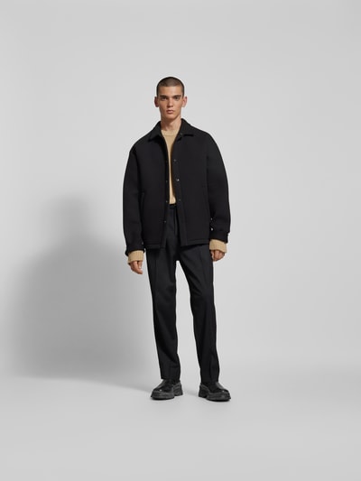 Dsquared2 Overshirt aus reiner Baumwolle Black 1