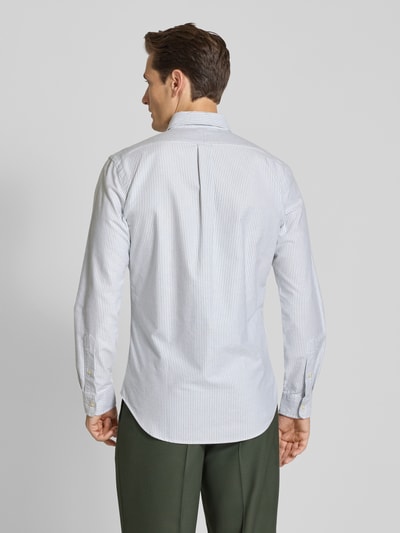 Polo Ralph Lauren Custom Fit Freizeithemd mit Button-Down-Kragen Gruen Melange 5