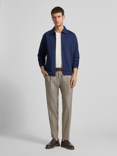 Christian Berg Men Bluza rozpinana z zamkiem błyskawicznym dwustronnym Granatowy 1