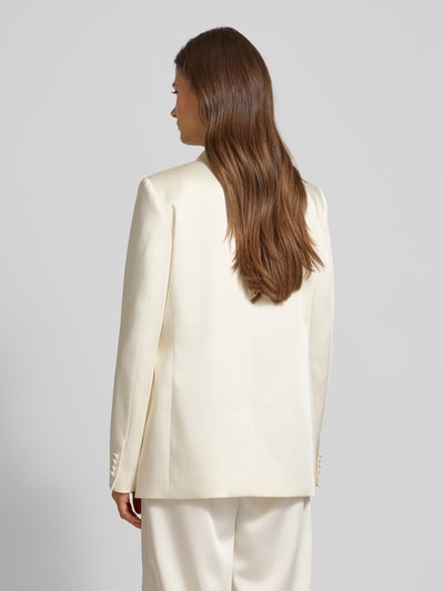 Jake*s Cocktail Blazer mit Paspeltaschen Metallic Beige Melange 5