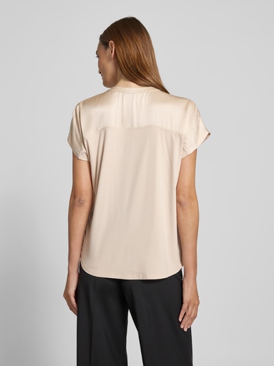 Someday Slim Fit Blusenshirt mit Tunikakragen Modell 'Koralie' Sand 5