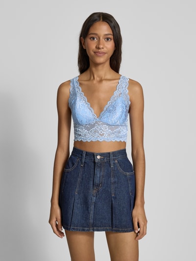 Only Bralette aus Spitze Modell 'CHLOE' Hellblau 4