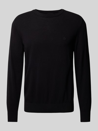 Marc O'Polo Loose Fit Pullover mit Rundhalsausschnitt Black 2