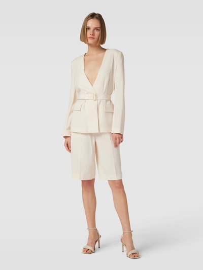 Calvin Klein Womenswear Blazer mit Pattentaschen Modell 'STRUCTURE TWILL' Offwhite 1